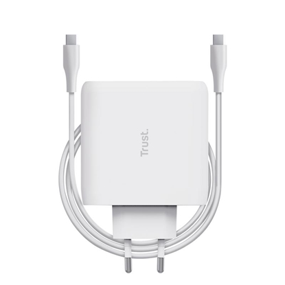 Attēls no Lādētājs Trust Maxo 100W USB-C Charger + 2m USB-C cable White