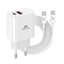 Attēls no MOBILE CHARGER WALL/WHITE PS4102 WD4 RIVACASE