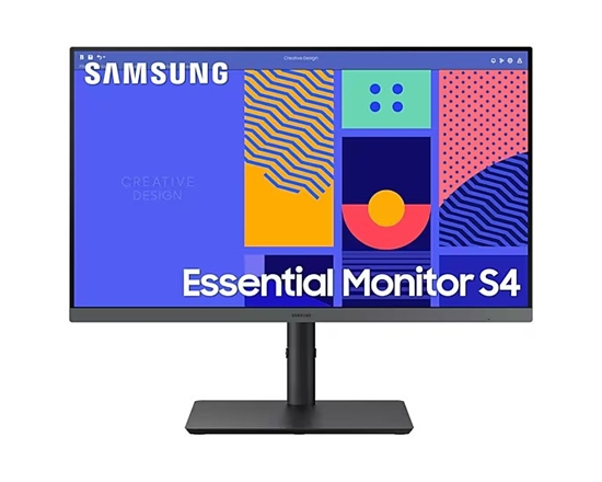 Изображение Monitor 24 cale LS24C432GAUXEN IPS 1920x1080 FHD 16:9 1xD-sub 1xHDMI 1xDP 4xUSB 3.0 4ms 100Hz HAS+PIVOT płaski 3 lata on-site