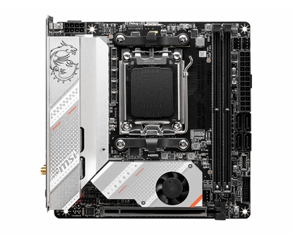 Изображение MSI MPG B650I EDGE WIFI motherboard AMD B650 Socket AM5 mini ATX