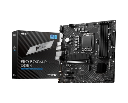 Attēls no MSI PRO B760M-P DDR4 motherboard Intel B760 LGA 1700 micro ATX