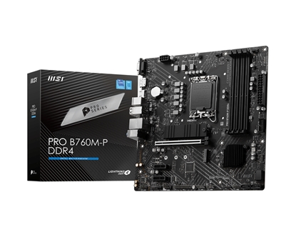 Attēls no MSI PRO B760M-P DDR4 motherboard Intel B760 LGA 1700 micro ATX