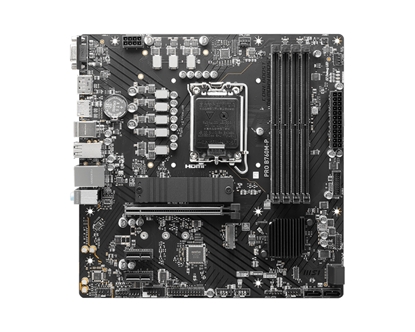 Attēls no MSI PRO B760M-P motherboard Intel B760 LGA 1700 micro ATX