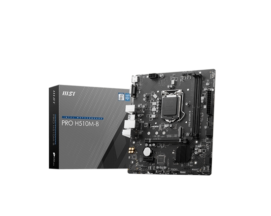 Изображение MSI PRO H510M-B motherboard Intel H470 LGA 1200 (Socket H5) micro ATX