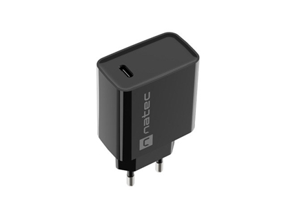 Изображение NATEC MAINS CHARGER RIBERA USB-C 20W PD