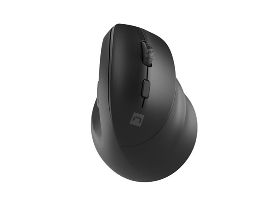 Picture of NATEC VERTICAL MOUSE CRAKE 2 WIRELESS BLACK