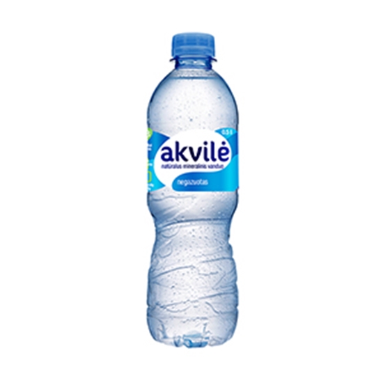 Изображение Naturāls minerālūdens AKVILE negāzēts, 0.5l