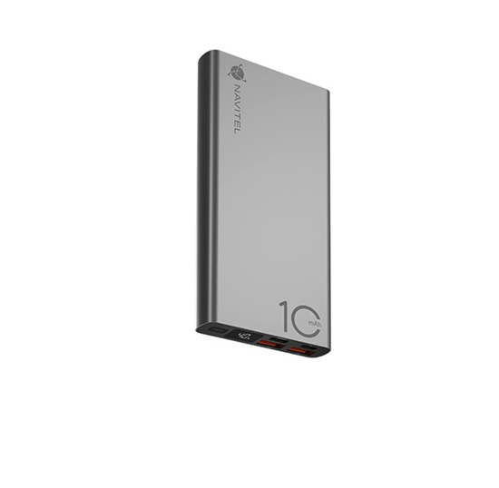 Picture of Navitel | Portable Charger | PWR10 AL SILVER | USB-A, USB-C | Lithium-ion