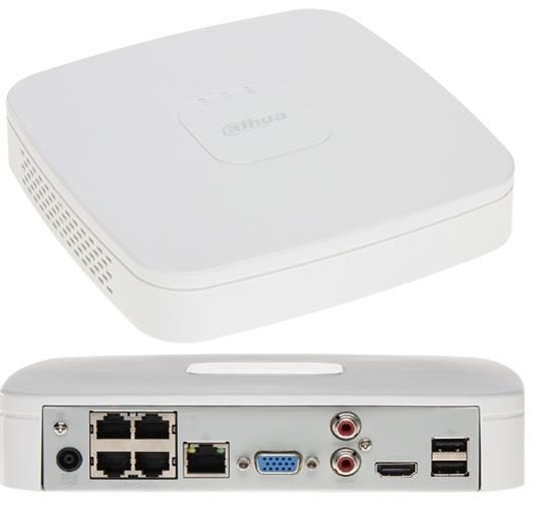 Изображение NET VIDEO RECORDER 4CH 4POE/NVR4104-P-EI DAHUA