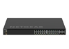 Picture of NETGEAR GSM4328-100AJS Managed L3 Gigabit Ethernet (10/100/1000) Power over Ethernet (PoE) 1U Black