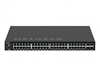 Picture of NETGEAR M4350-48G4XF Managed L3 Gigabit Ethernet (10/100/1000) Power over Ethernet (PoE) 1U Black