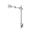 Picture of NEWSTAR FLAT SCREEN DESK MOUNT (CLAMP), 70 CM POLE 10-30" SILVER