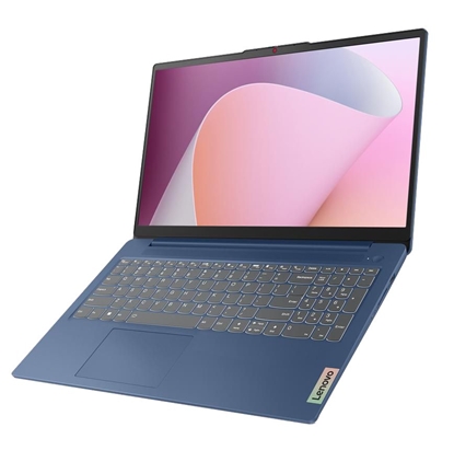 Изображение Notebook|LENOVO|IdeaPad|Slim 3 15ABR8|CPU  Ryzen 5|7530U|2000 MHz|15.6"|1920x1080|RAM 16GB|DDR4|3200 MHz|SSD 512GB|AMD Radeon Graphics|Integrated|ENG|Card Reader 4-in-1|Blue|1.62 kg|82XM006YPB