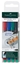 Attēls no Noturīgais marķieris CD/DVD diskiem FABER CASTELL MULTIMARK S konisks, komplekts 4 krāsas