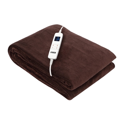 Picture of NOVEEN ELECTRIC BLANKET EB655 BROWN SUPER SOFT 180X130CM