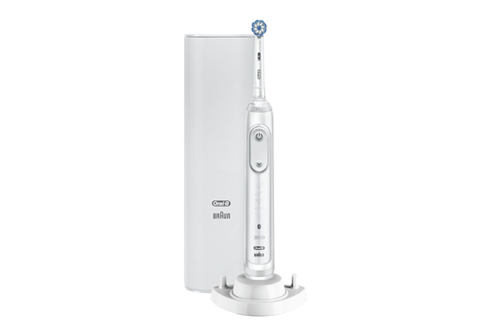 Picture of Oral-B | Electric Toothbrush | Genius X 20100S | Rechargeable | For adults | Number of brush heads included 1 | Number of teeth brushing modes 6 | White