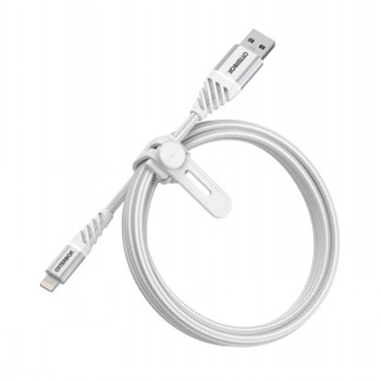 Picture of OTTERBOX PREMIUM CABLE USB A - LIGHTNING 1M WHITE