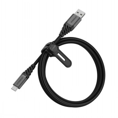 Attēls no OTTERBOX PREMIUM CABLE USB A - USB C 1M BLACK