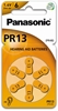 Picture of Panasonic hearing aid battery PR13L/6DC