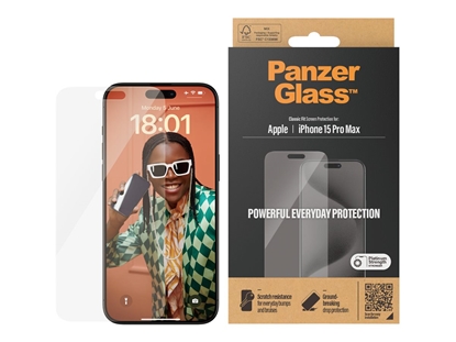 Picture of PanzerGlass | Screen protector | Apple | Phone 15 Pro Max | Glass | Transparent