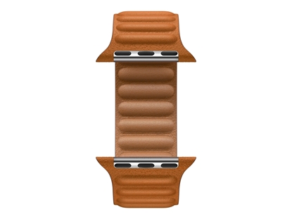 Изображение Apyrankė APPLE 41mm Golden Brown Leather Link - S/M