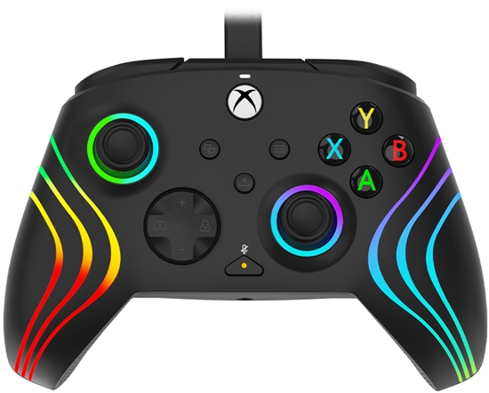 Picture of PDP Afterglow Wave Black USB Gamepad PC, Xbox One, Xbox Series S, Xbox Series X