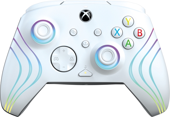 Изображение PDP Afterglow Wave Wired Controller: White For Xbox Series X|S, Xbox One & Windows 10/11