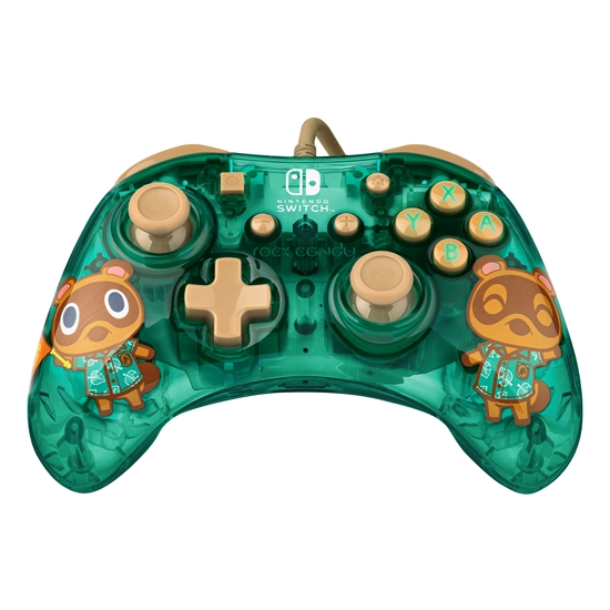 Изображение PDP Rock Candy: Timmy Tommy Breezy Blue Green, Translucent USB Gamepad Analogue / Digital Nintendo Switch, Nintendo Switch Lite, Nintendo Switch OLED