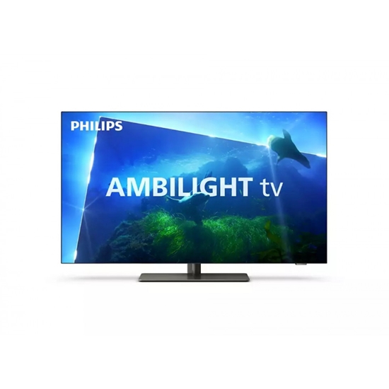 Изображение Philips 4K UHD OLED Android™ TV 48" 48OLED718/12 3-sided Ambilight 3840x2160p HDR10+ 4xHDMI 3xUSB LAN WiFi DVB-T/T2/T2-HD/C/S/S2, 70W