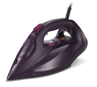 Attēls no Philips 7000 series DST7061/30 iron Steam iron SteamGlide Elite soleplate 3000 W Purple