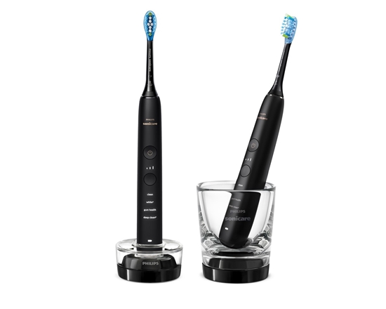 Изображение Philips DiamondClean 9000 HX9914/54 2-pack sonic electric toothbrush with chargers & app