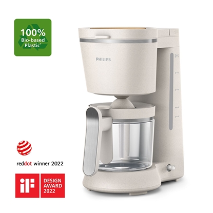 Picture of Philips Eco Conscious Edition Drip Filter Coffee Machine HD5120/00, 1.2L