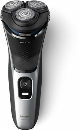 Изображение Philips Wet or Dry electric shaver S3143/00, Wet&Dry, PowerCut Blade System, 5D Flex Heads, 60min shaving / 1h charge, 5min Quick Charge