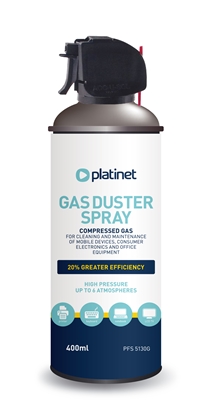 Attēls no Platinet PFS5130G compressed air duster 400 ml