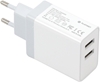 Picture of Platinet USB charger + cable 2xUSB 3.4A, white (43723)