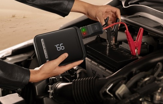 Picture of Powerbank / Starter + Compressor 2in1 Baseus Super Energy Car Jump Starter, 8000mAh, 1000A