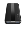 Изображение Powerbank Trevi Slim 10000mAh 2x USB-A + USB-C Czarny 