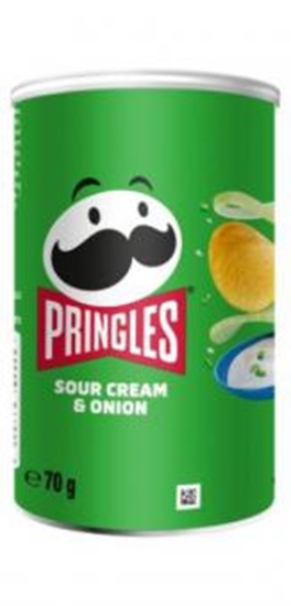 Изображение PRINGLES SOUR CREAM & ONION 70g