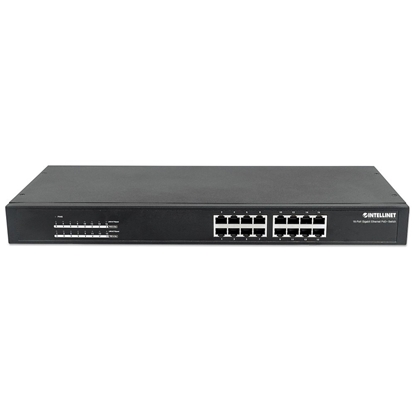 Attēls no INTELLINET Switch 16x GE Rackmount PoE+