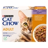 Изображение PURINA Cat Chow Lamb, Green Beans - wet cat food - 10x85 g