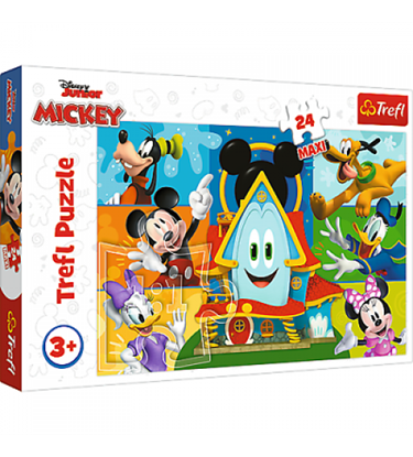 Изображение Puzlis TREFL Disney Mickey Mouse MAXI 24 gb. 3+ T14351