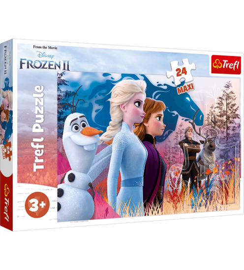 Изображение Puzlis TREFL Frozen Magical journey MAXI 24 gb. 3+ T14298