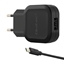 Picture of Qoltec 50195 Charger 12W | 5V | 2.4A | USB + Micro USB cable