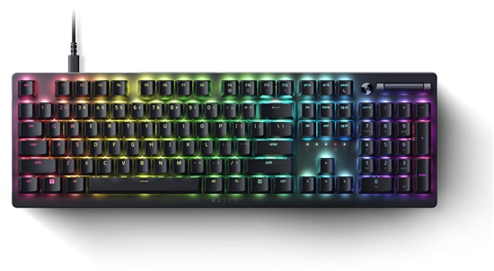 Изображение Razer | Gaming Keyboard | Deathstalker V2 Pro | Gaming Keyboard | Wired | RGB LED light | US | Black | Low-Profile Optical Switches (Clicky)