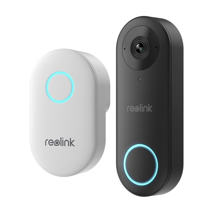 Attēls no Reolink Video Doorbell WiFi Black, White