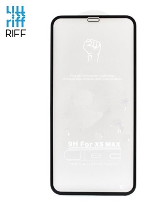 Изображение Riff 5D 0.3mm Aizsargstikls ar Melnu rāmīti priekš Apple iPhone 14 / iPhone 14 Pro