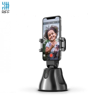 Изображение Riff "AI-01 360deg Object Tracking Smart Shooting Phone Holder" Black