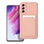 Picture of Riff Card sērijas silikona maks priekš Samsung Galaxy A14 5G / A14 4G Pink