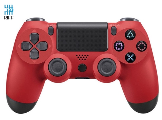 Изображение Riff DualShock 4 v2 Bezvadu Spēļu Kontrolieris priekš PlayStation PS4 / PS TV / PS Now Magmad Red