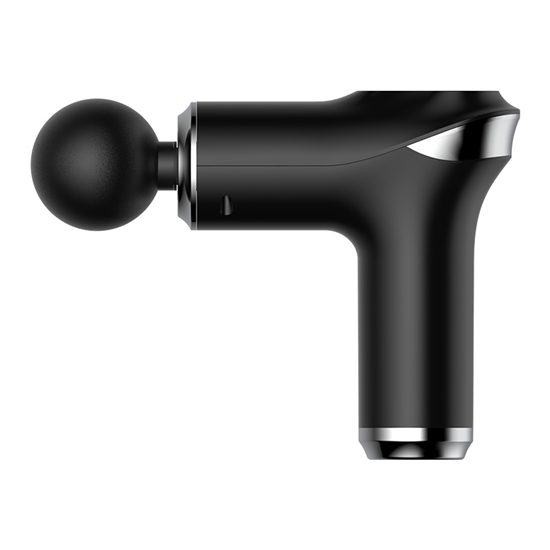 Изображение Riff Riff HB-009 Mini Portable muscle massage gun with 5 levels of variable vibration + 4 extra tips Black